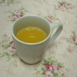 紅茶とオレンジのスパークリング白ワイン♪
